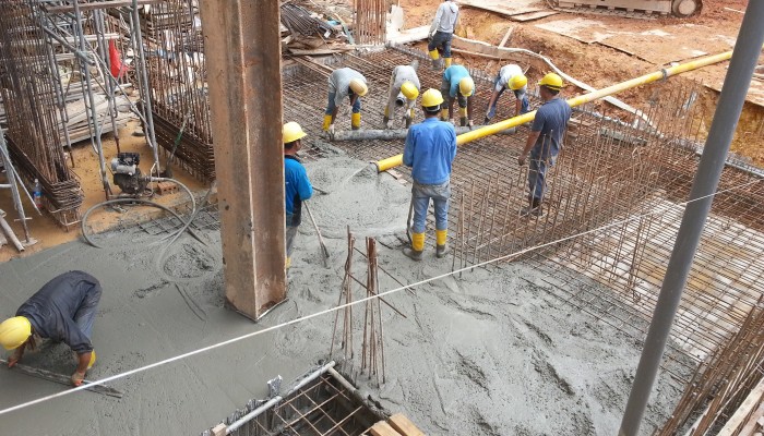 Reed A40HP Concrete at Singapore Residential Project