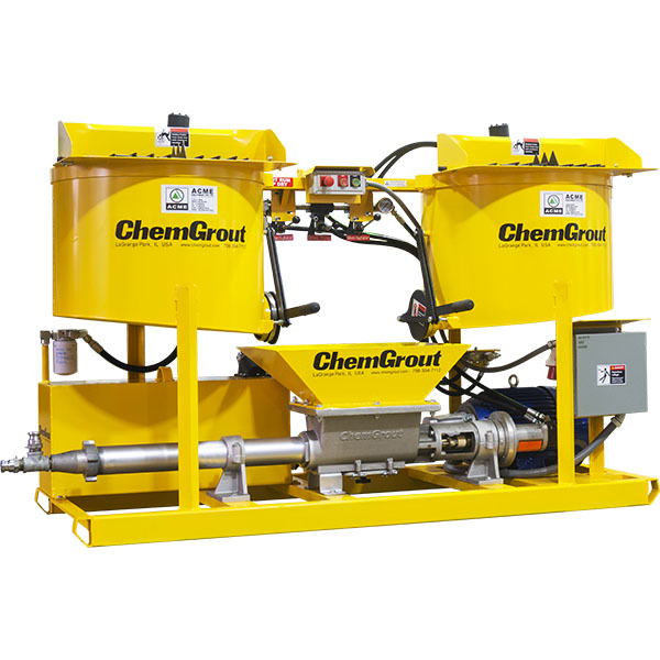 Chemgrout Versatile Grout System Mixer and Pump