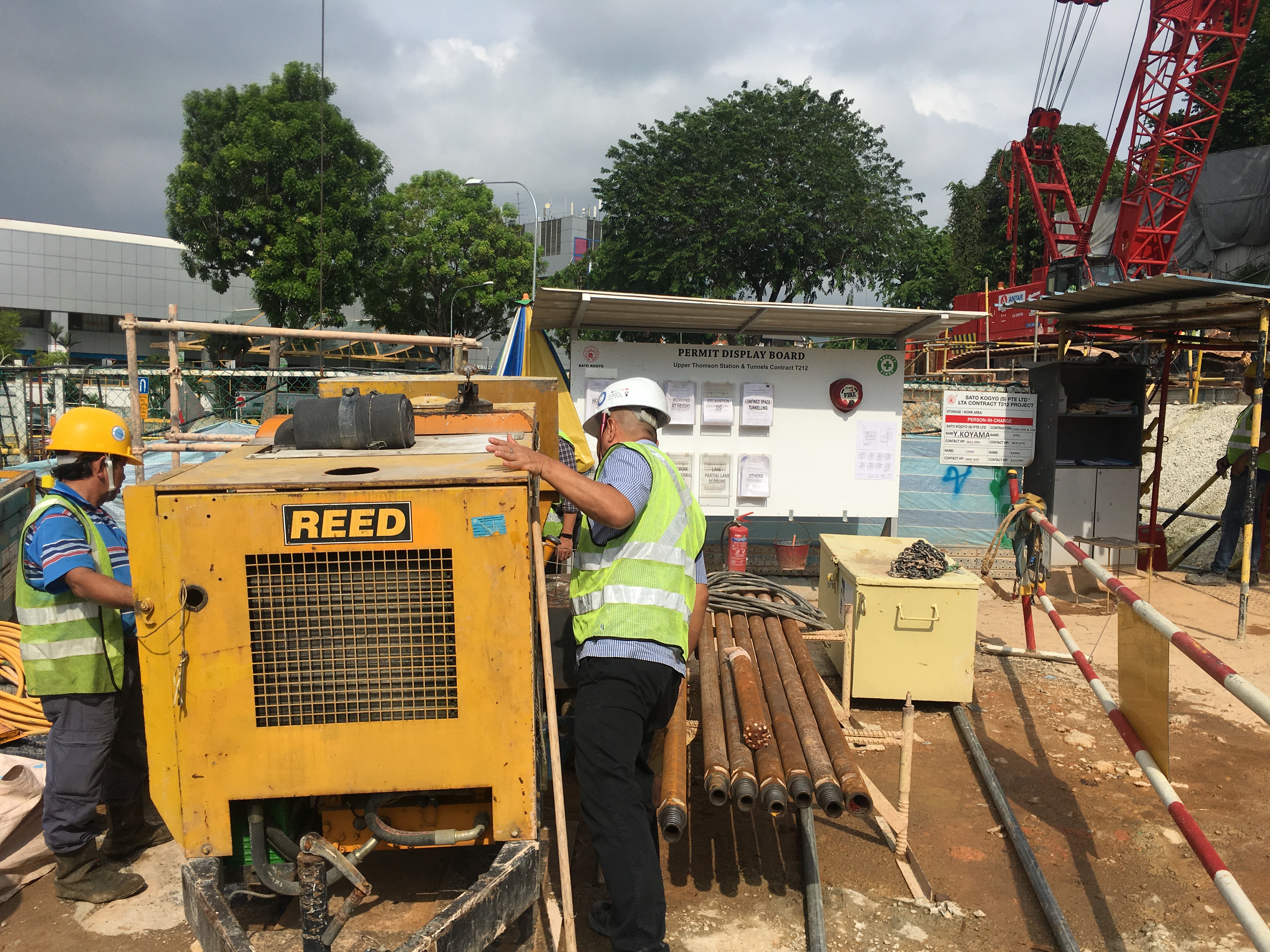 Reed A Series Singapore MRT Project