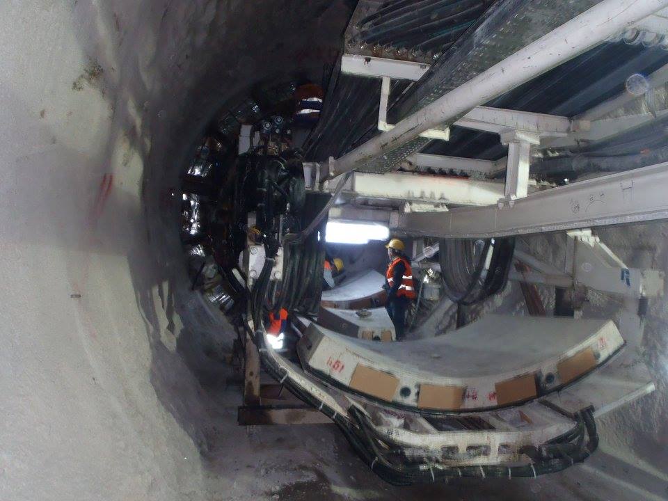 Tunnel Boring Machine Project Singapore ChemGrout Mixer Cement