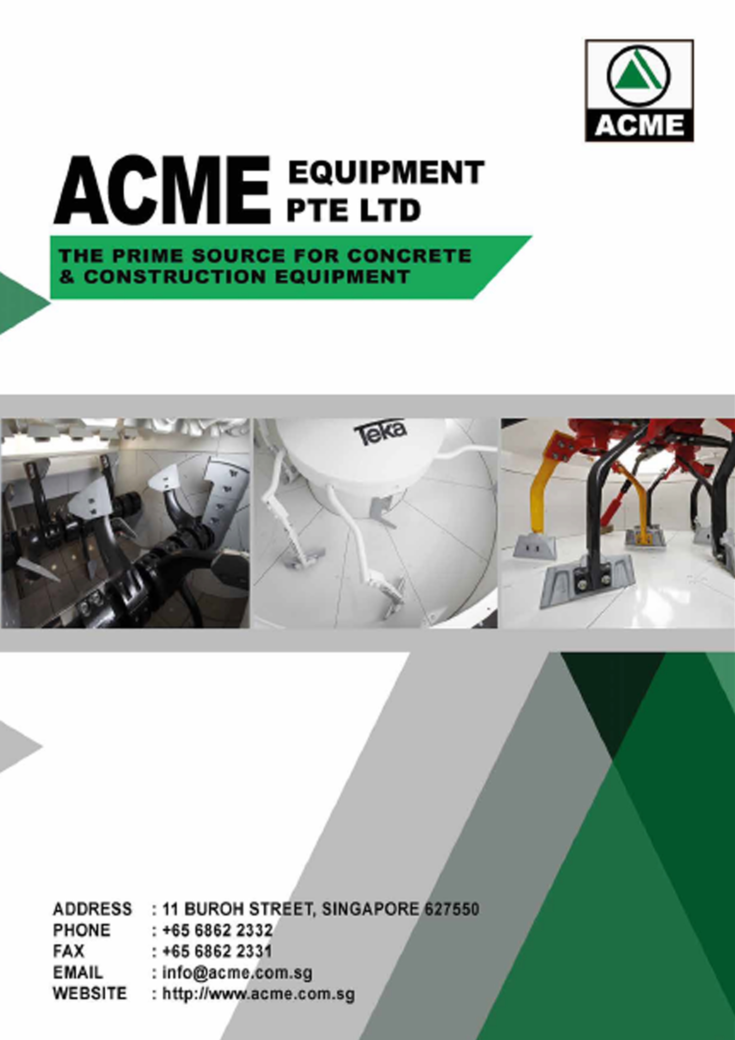 Acme Equipment Catalogue Old Preview