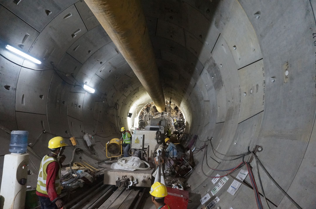 REED A40HP Underground Tunnel Shotcrete