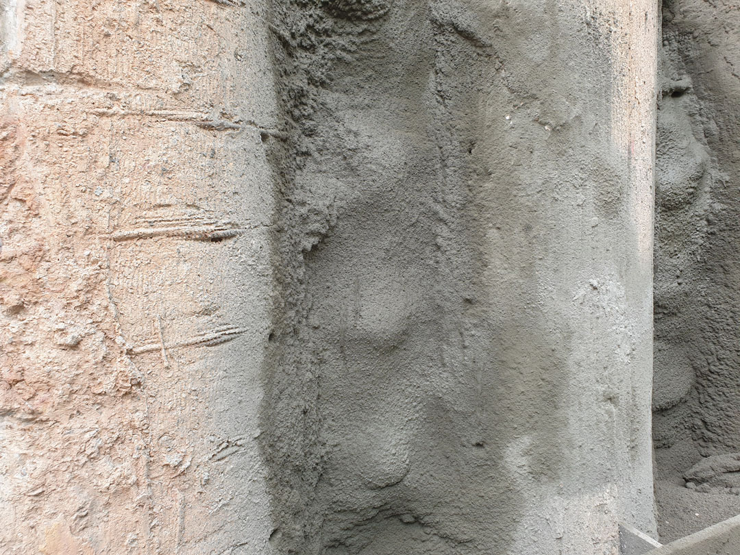REED SOVA Gunite Dry Shotcrete Ground Column