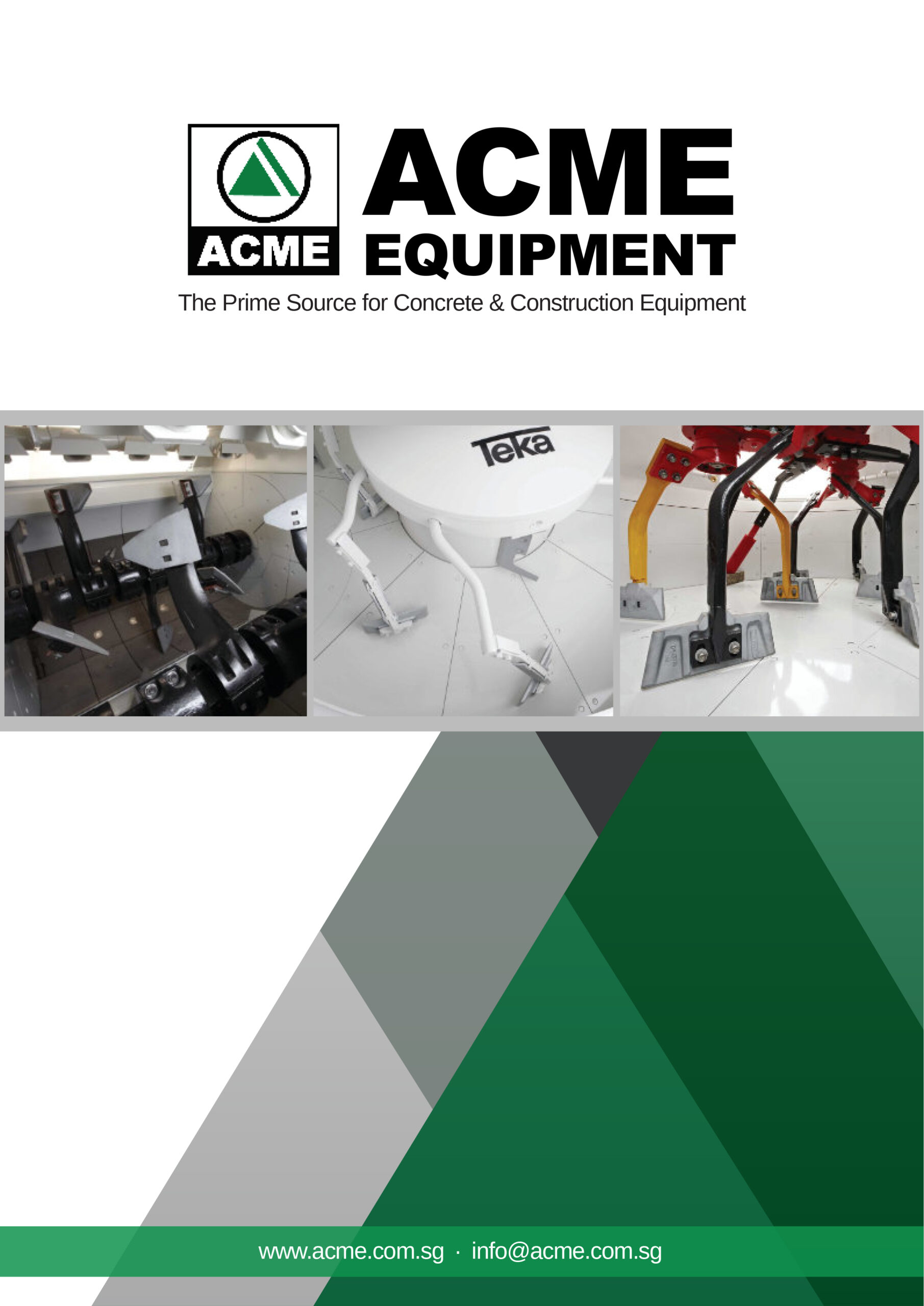 Brochures & Guides Acme Equipment